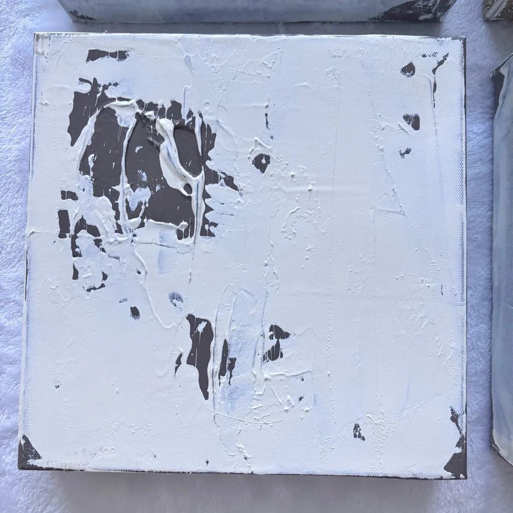 SARAH BROOKE Original Middle of Nowhere Set of 6 Hand Painted Canvases--EUC